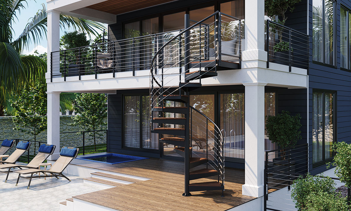 Custom Outdoor Metal Spiral Staircase Scousdale, AZ: Durable, Stylish & Built To Last